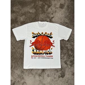 Vintage Mens Tshirt Red‎ Bull Back 2 Back Champion 2001-2002 Y2K XL